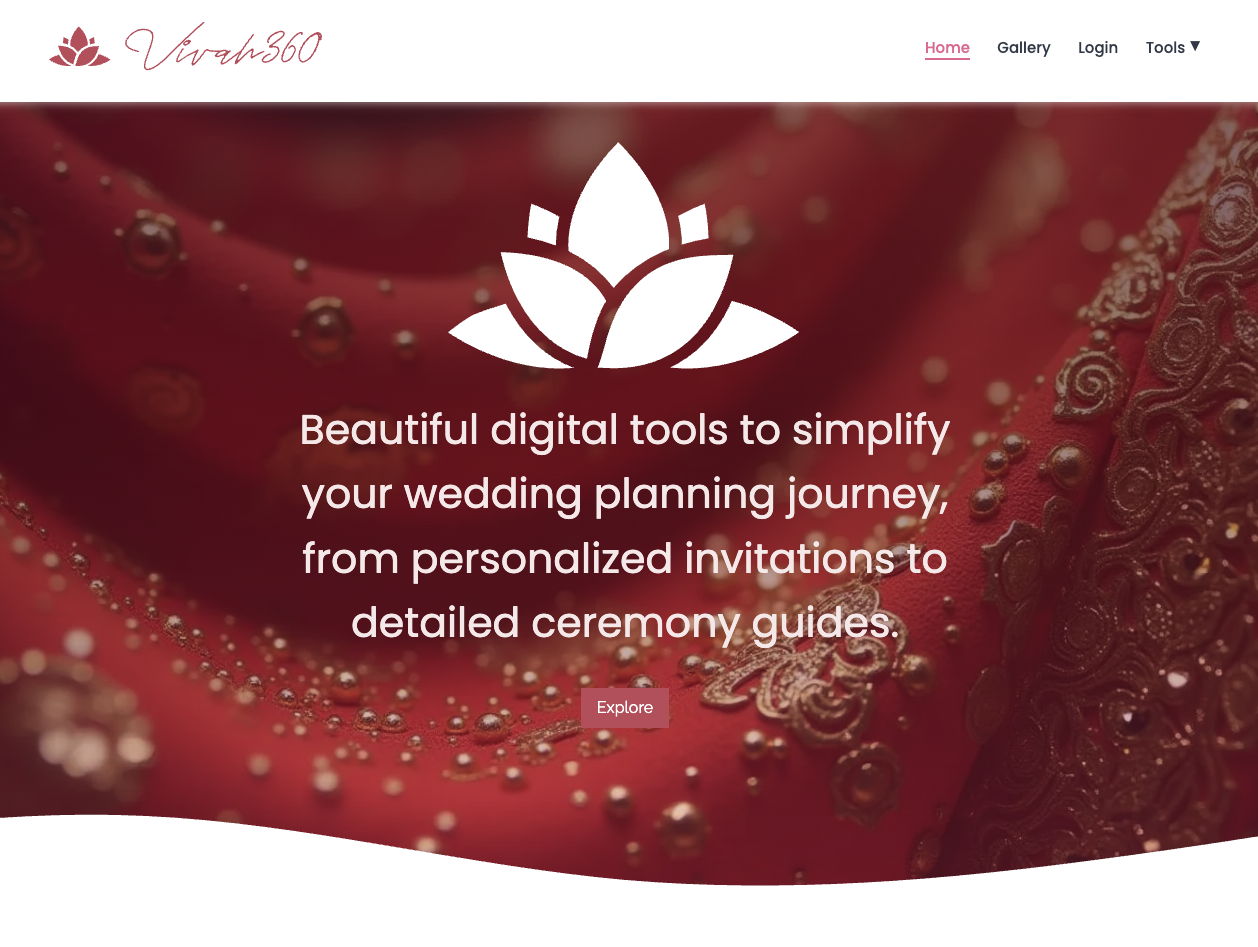 Vivah360 Interface Screenshot